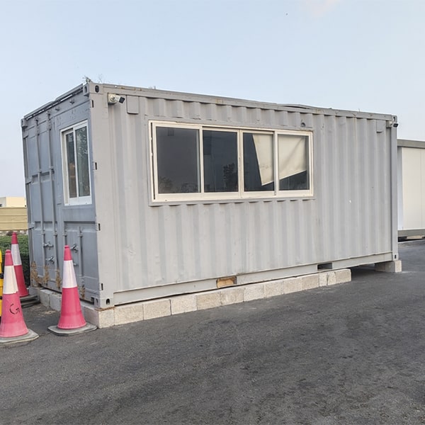 setting up a portable classroom trailer on site may take a few days, depending on the size and location